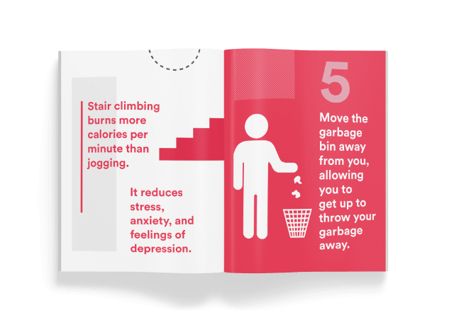 A rendering of the Power of Posture booklet