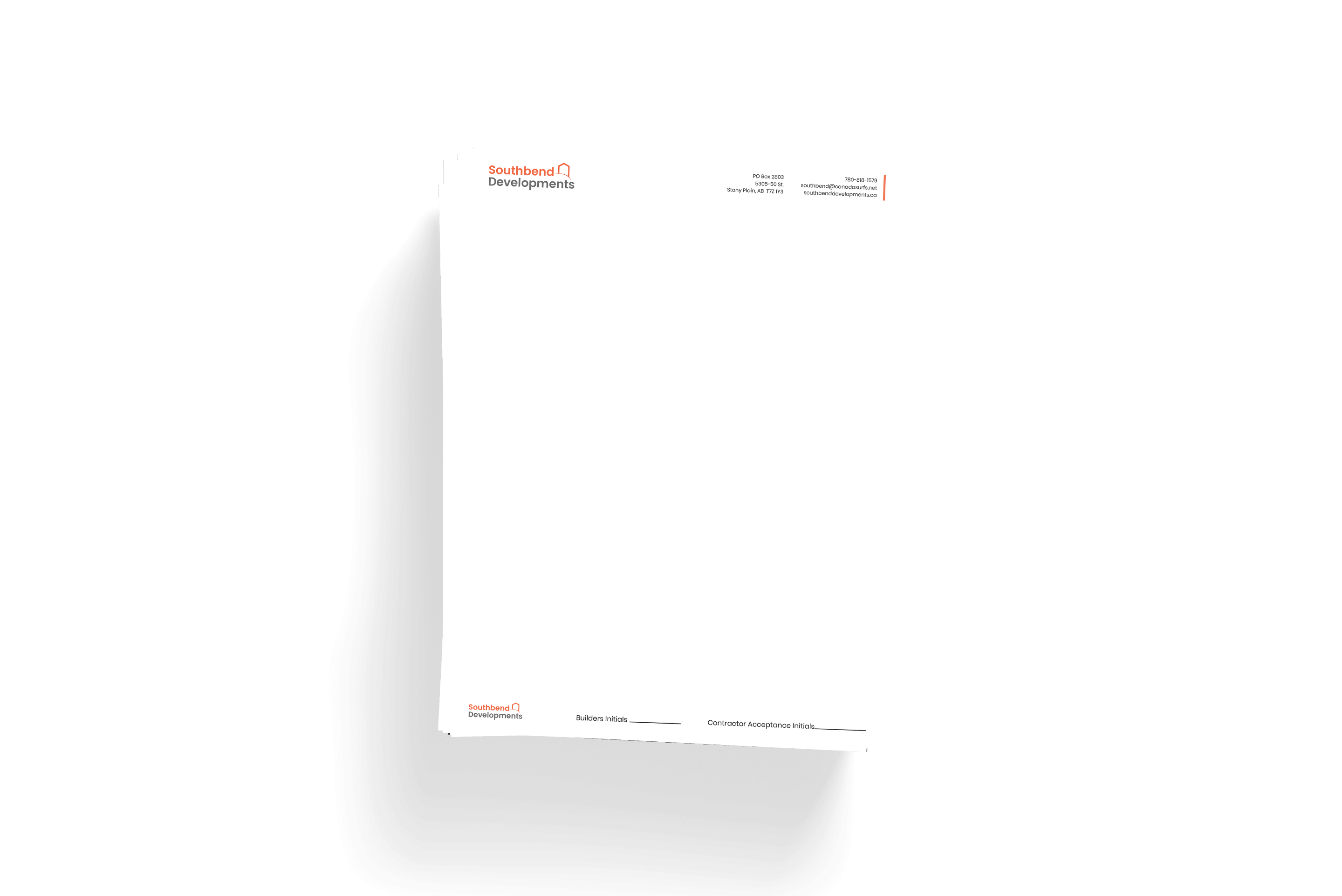 Southbend's new letterhead