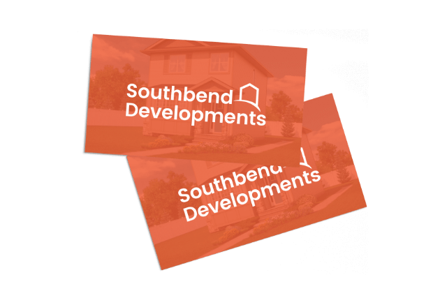 The new orange Southbend business card